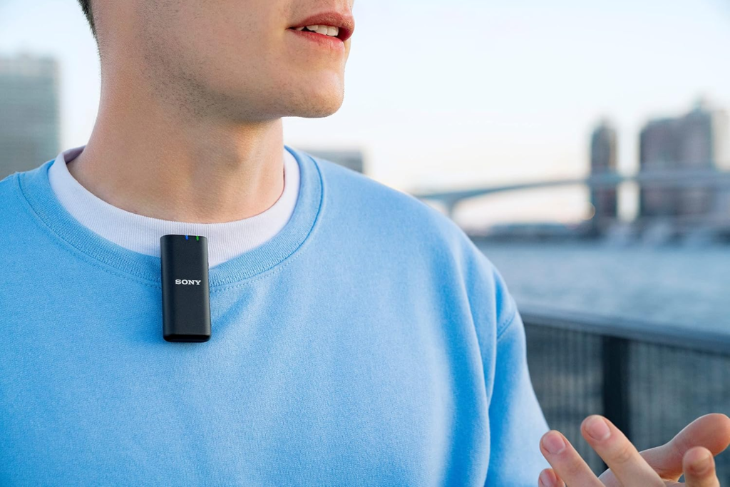Microfono Inalámbrico de solapa Sony ECM W2BT